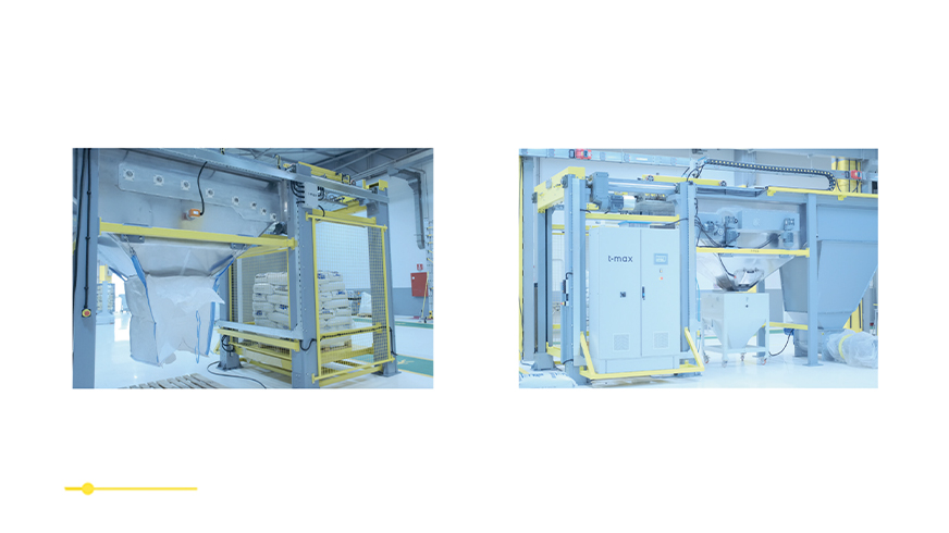 Bag Opening and Discharge Machine