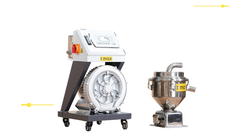 Loadmax Separate-Hopper Plastic Raw Material Loaders