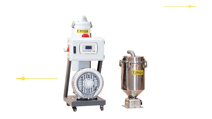 Loadmax High-Capacity Plastic Raw Material Loader