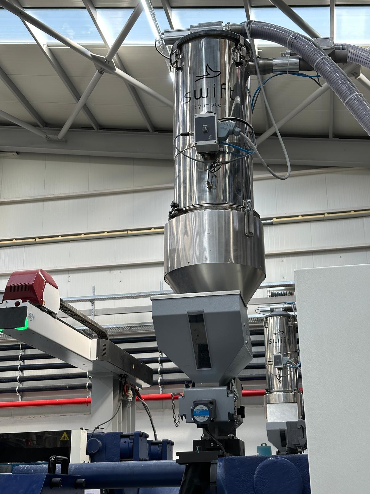 Dosing unit on the machine