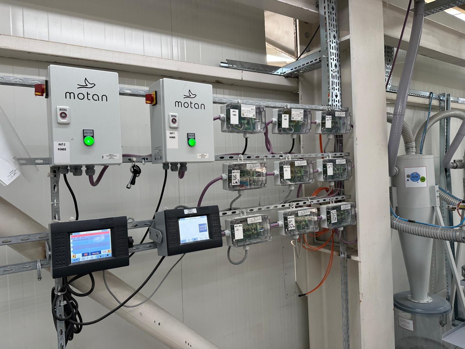 Recipe-based central automation and control screen