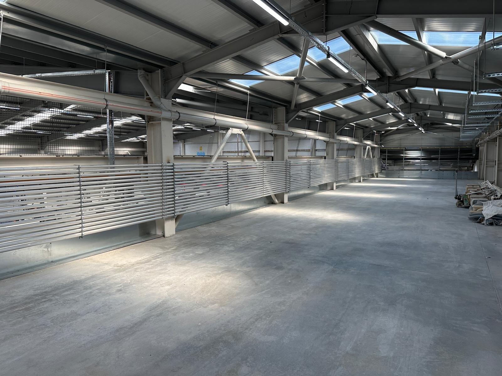 Production facility where the integrated central system is installed